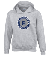 Trabuco Hills HS TH Wrestling Circle - Cotton Hoodie