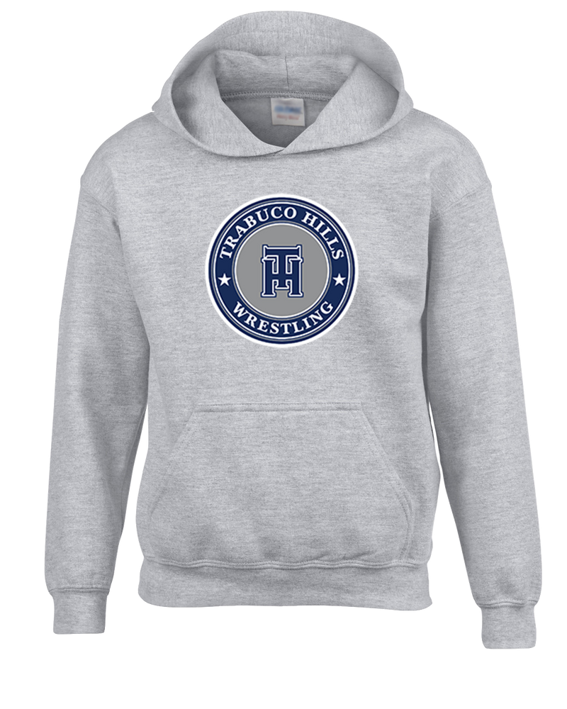 Trabuco Hills HS TH Wrestling Circle - Cotton Hoodie