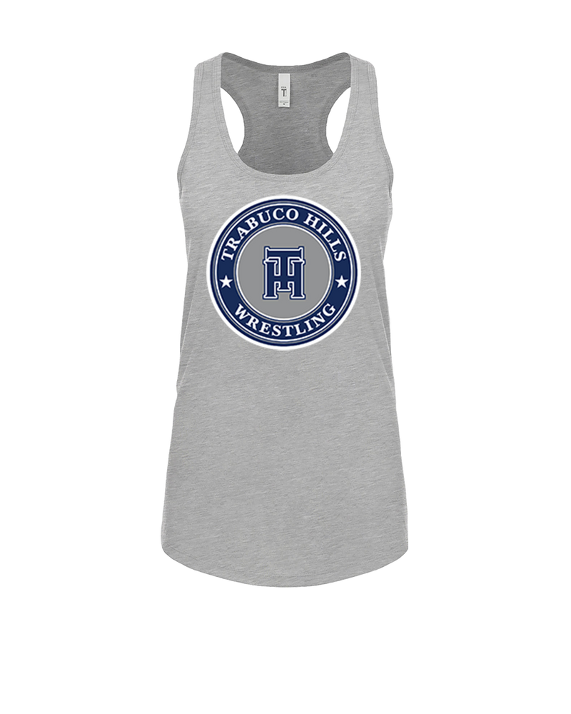 Trabuco Hills HS TH Wrestling Circle - Womens Tank Top