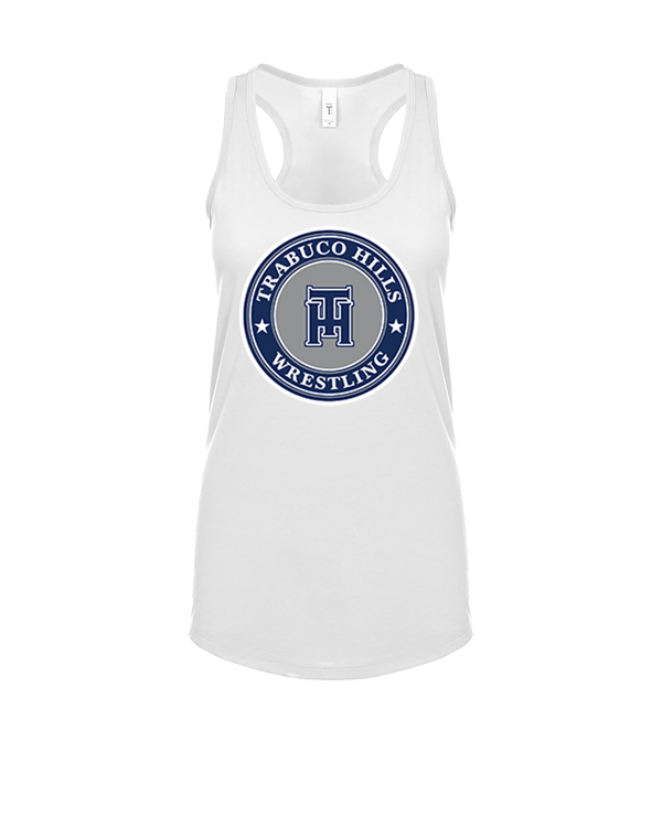 Trabuco Hills HS TH Wrestling Circle - Womens Tank Top