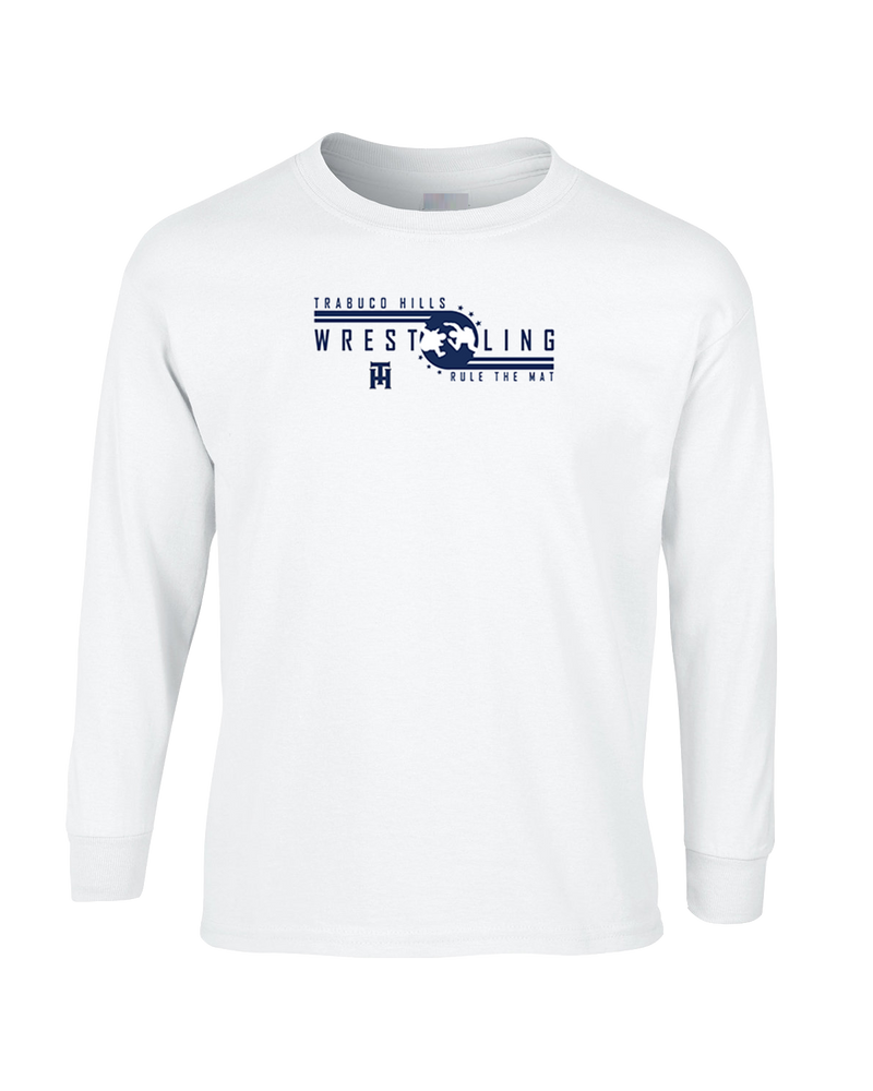 Trabuco Hills HS TH Rule The Mat - Mens Cotton Long Sleeve