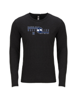 Trabuco Hills HS TH Rule The Mat - Tri Blend Long Sleeve