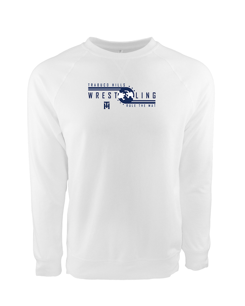 Trabuco Hills HS TH Rule The Mat - Crewneck Sweatshirt