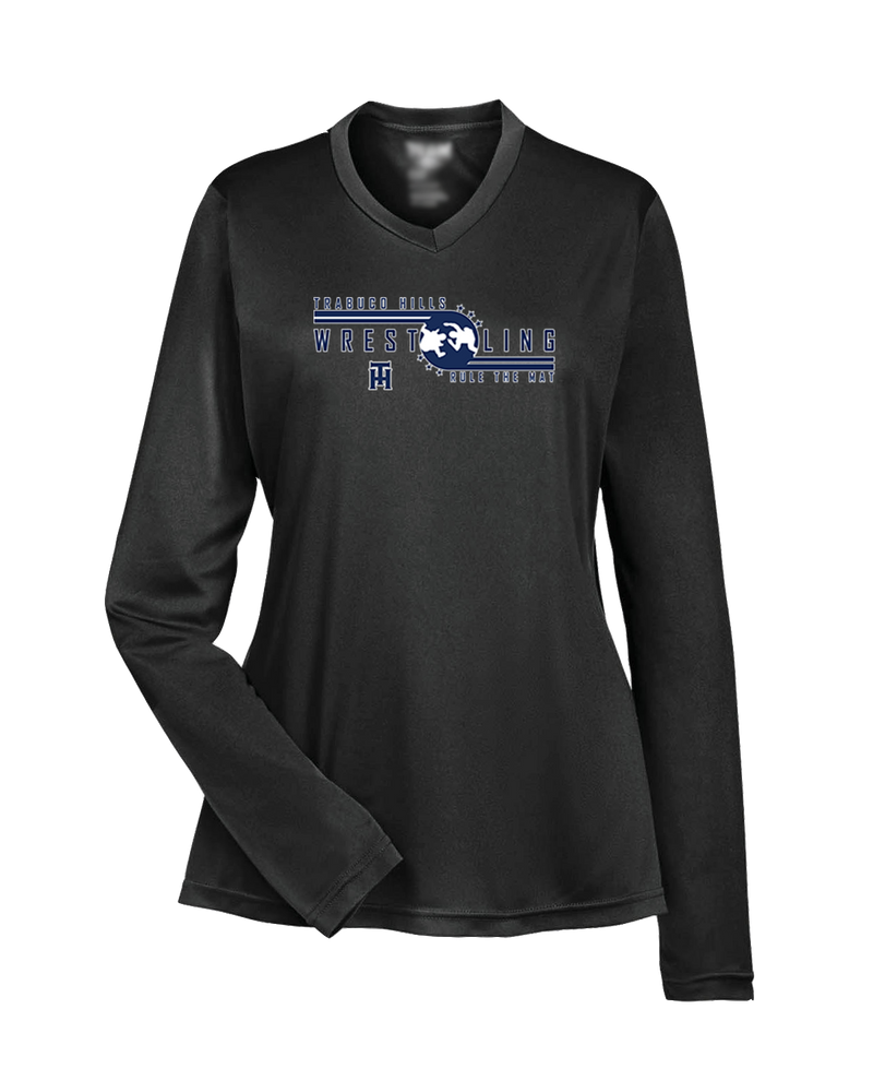 Trabuco Hills HS TH Rule The Mat - Womens Performance Long Sleeve