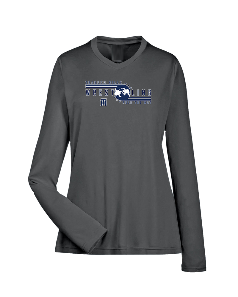 Trabuco Hills HS TH Rule The Mat - Womens Performance Long Sleeve