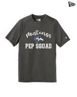 Trabuco Hills HS Cheer Pep Squad Logo 3 - New Era Performance Shirt