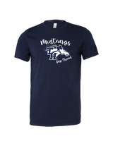Trabuco Hills HS Song Cheer Pep Squad Logo - Tri-Blend Shirt
