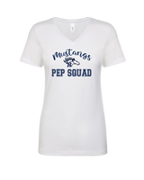 Trabuco Hills HS Song Cheer Pep Squad Logo 3 - Womens Vneck