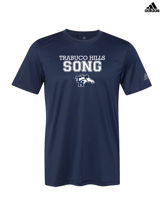 Trabuco Hills HS Song Logo - Mens Adidas Performance Shirt