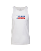 Tremper HS Girls Basketball Pennant - Mens Tank Top