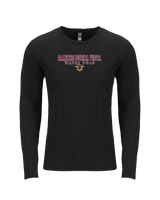 Rancho Buena Vista HS Water Polo Block - Tri Blend Long Sleeve