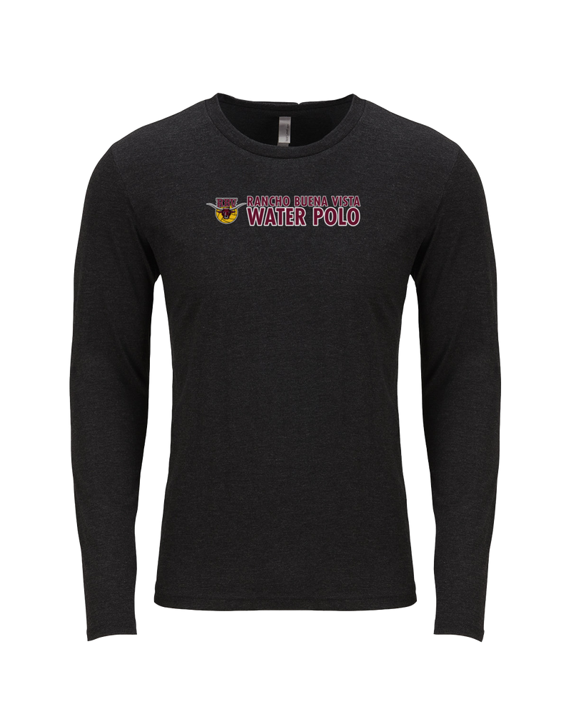 Rancho Buena Vista HS Water Polo Basic - Tri Blend Long Sleeve