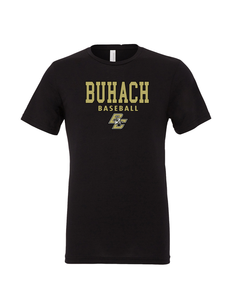 Buhach HS Baseball Block - Tri-Blend T-Shirt