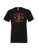 Blackford HS Baseball Curve - Tri-Blend T-Shirt