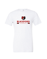 Blackford HS Baseball Stacked - Tri-Blend T-Shirt