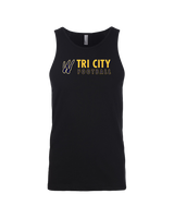 Tri City Wolverines Football Basic - Mens Tank Top