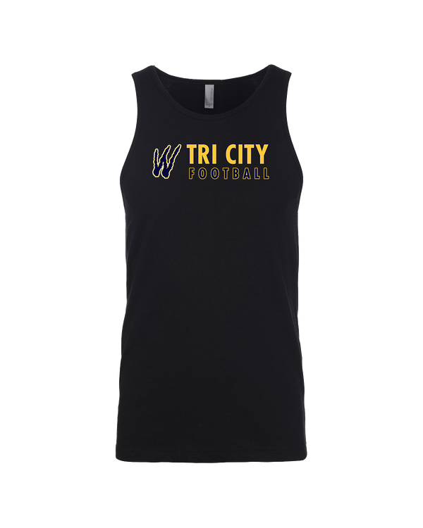 Tri City Wolverines Football Basic - Mens Tank Top