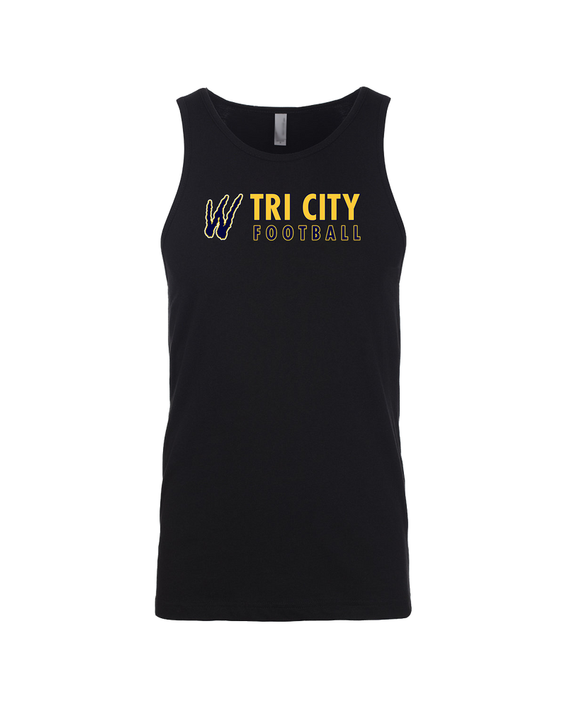 Tri City Wolverines Football Basic - Mens Tank Top