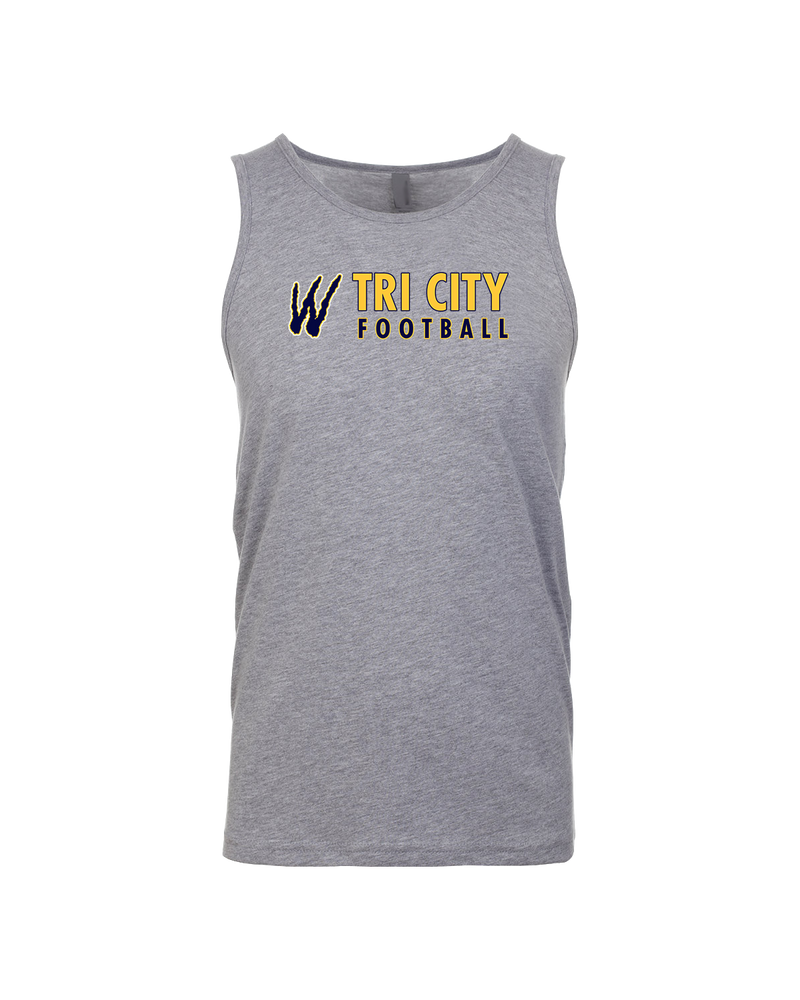 Tri City Wolverines Football Basic - Mens Tank Top