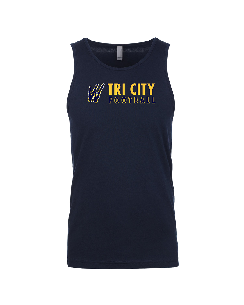 Tri City Wolverines Football Basic - Mens Tank Top