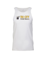 Tri City Wolverines Football Basic - Mens Tank Top