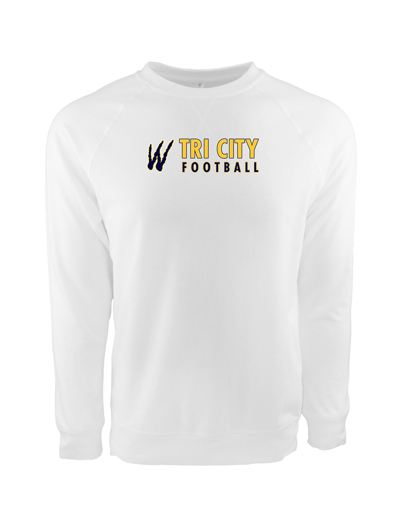 Tri City Wolverines Football Basic - Crewneck Sweatshirt