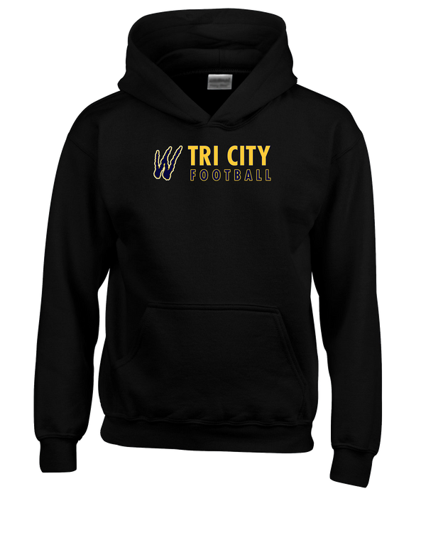 Tri City Wolverines Football Basic - Cotton Hoodie