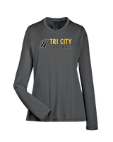 Tri City Wolverines Football Basic - Womens Performance Long Sleeve