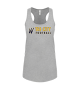 Tri City Wolverines Football Basic - Womens Tank Top