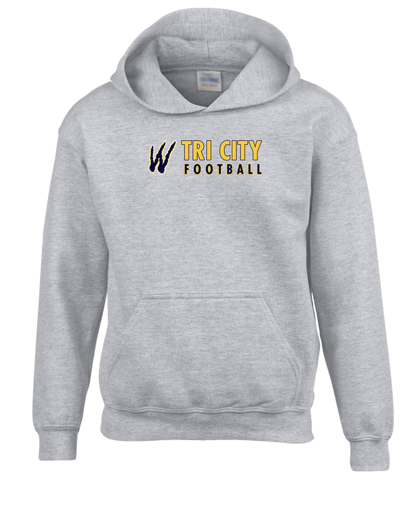 Tri City Wolverines Football Basic - Youth Hoodie