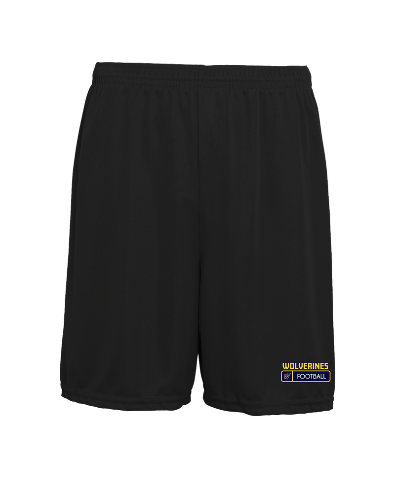 Tri City Wolverines Football Pennant - 7 inch Training Shorts