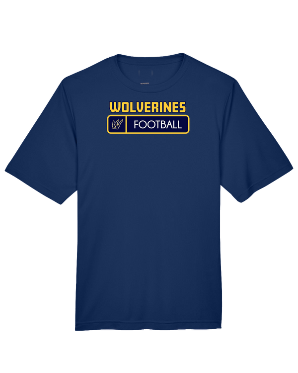 Tri City Wolverines Football Pennant - Performance T-Shirt