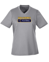 Tri City Wolverines Football Pennant - Womens Performance Shirt