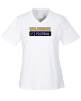 Tri City Wolverines Football Pennant - Womens Performance Shirt