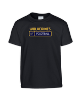 Tri City Wolverines Football Pennant - Youth T-Shirt