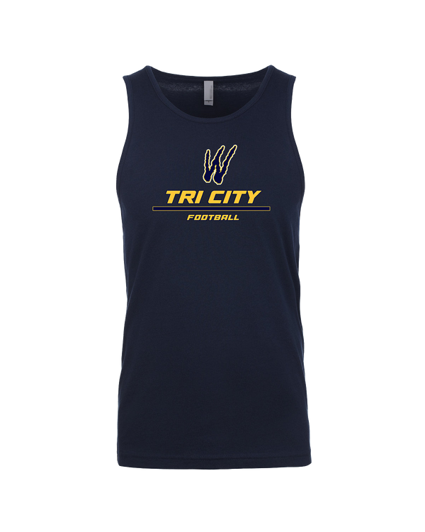 Tri City Wolverines Football Split - Mens Tank Top