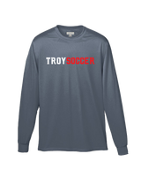 Troy HS Wordmark Only - Performance Long Sleeve