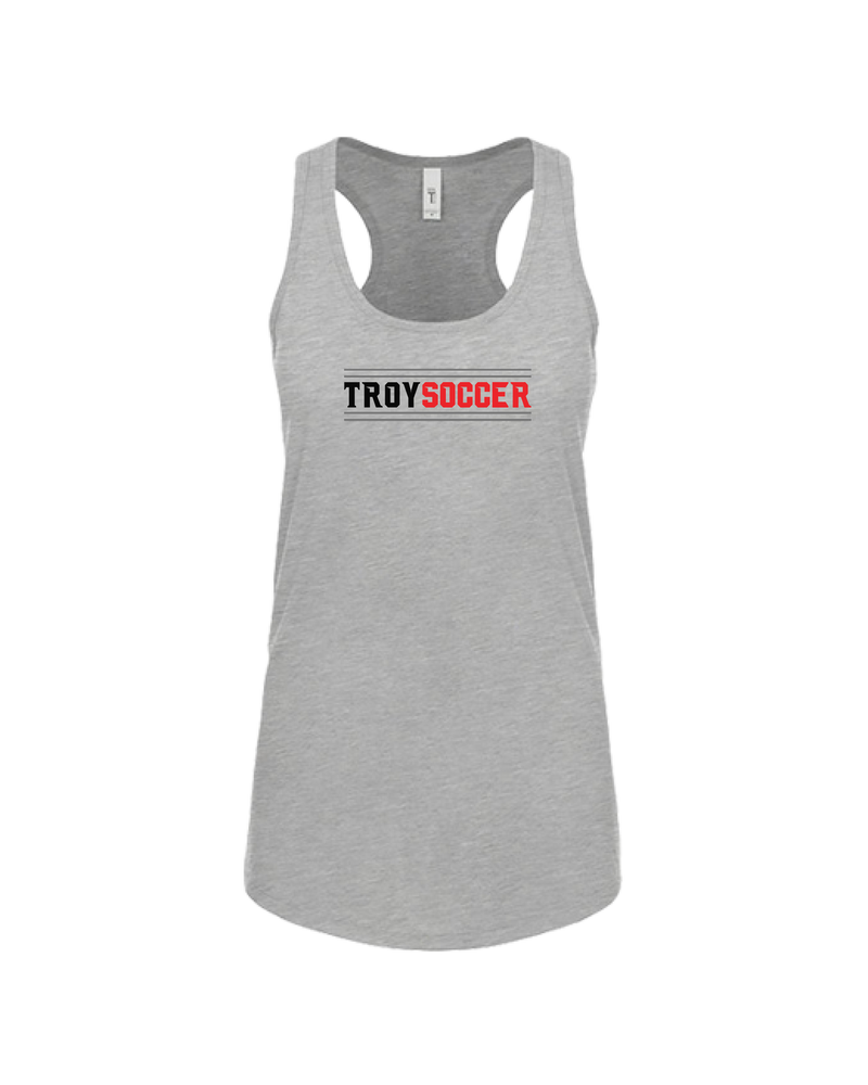 Troy HS Wordmark Lines - Women’s Tank Top