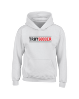 Troy HS Wordmark Lines - Youth Hoodie