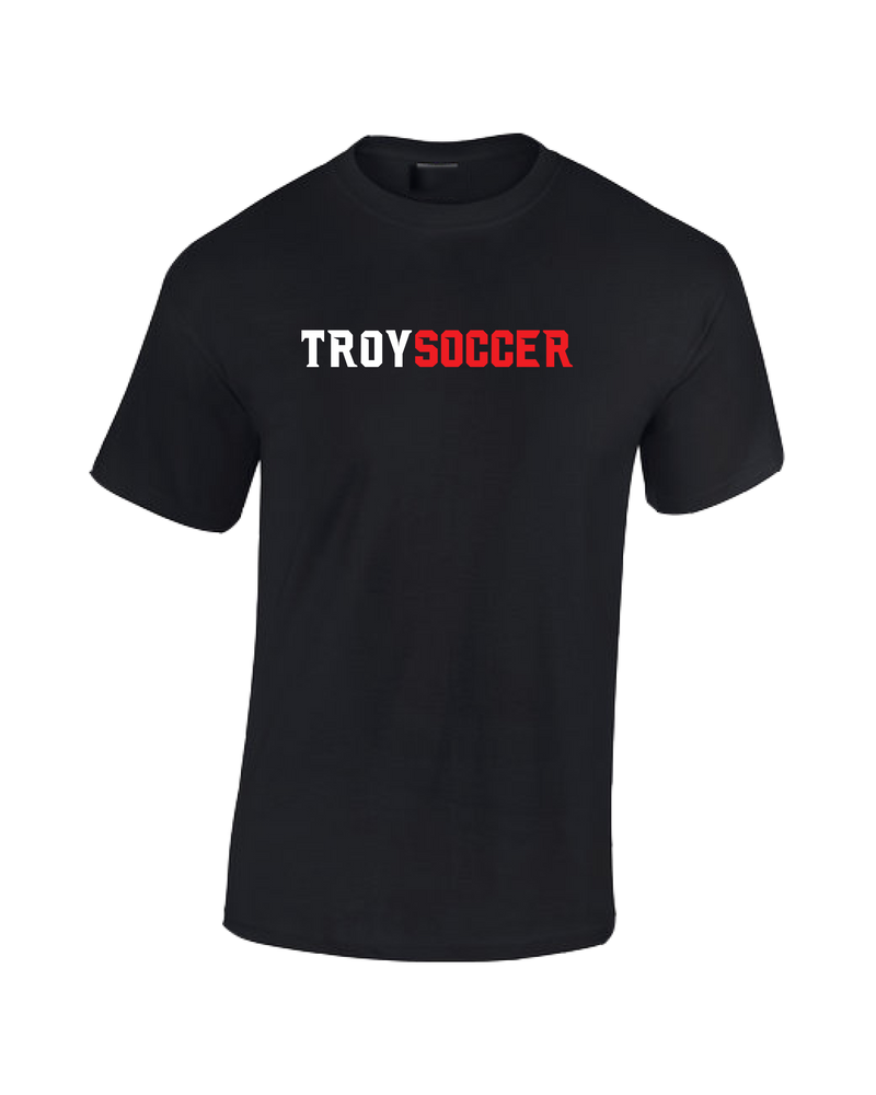 Troy HS Wordmark Only - Cotton T-Shirt