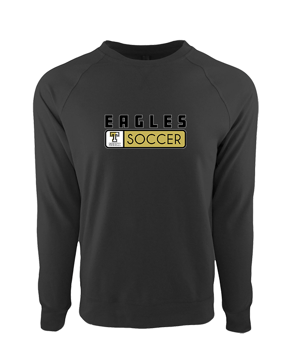 Trumbull HS Soccer Pennant - Crewneck Sweatshirt