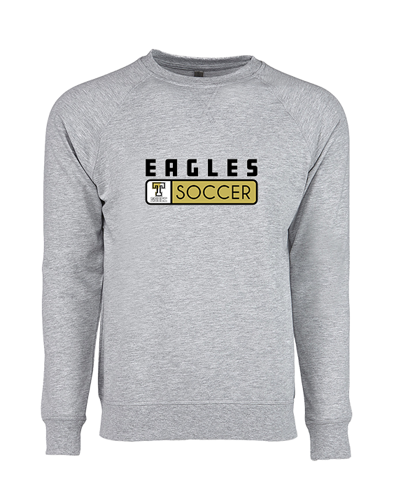 Trumbull HS Soccer Pennant - Crewneck Sweatshirt