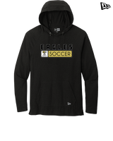 Trumbull HS Soccer Pennant - New Era Tri-Blend Hoodie