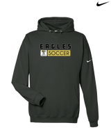 Trumbull HS Soccer Pennant - Nike Club Fleece Hoodie