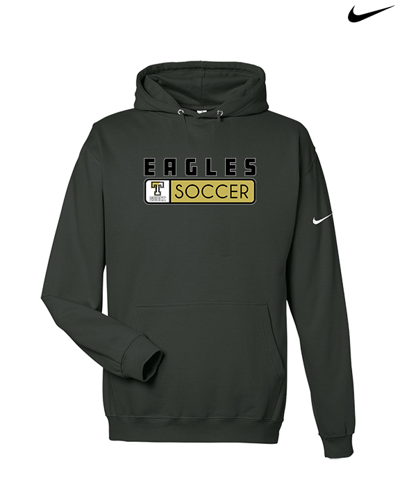 Trumbull HS Soccer Pennant - Nike Club Fleece Hoodie