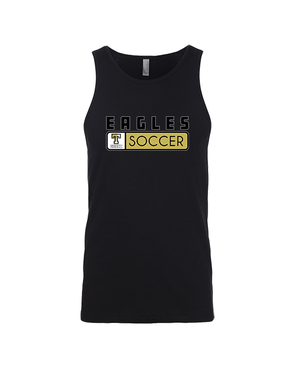 Trumbull HS Soccer Pennant - Tank Top