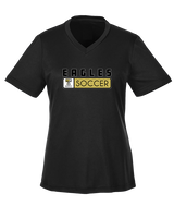 Trumbull HS Soccer Pennant - Womens Performance Shirt