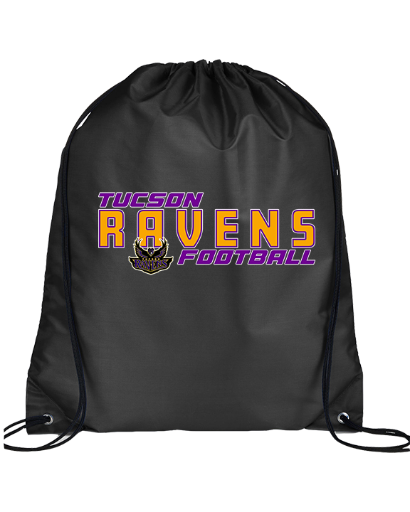 Tucson Ravens Football Bold - Drawstring Bag