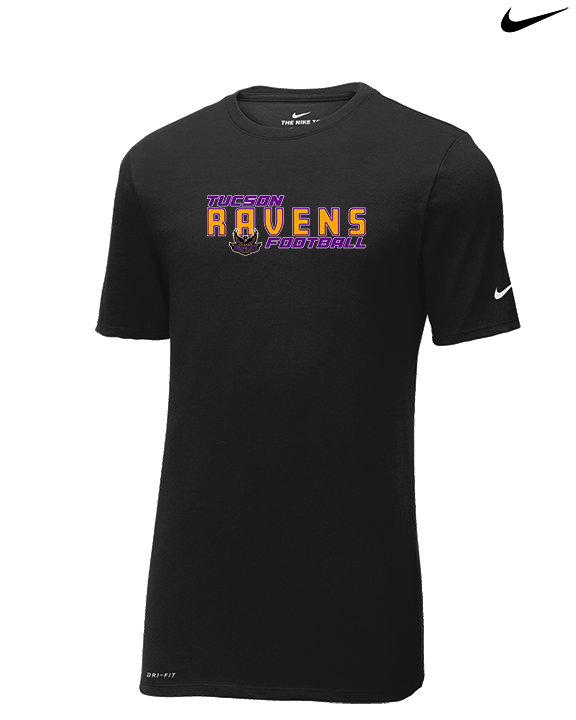 Tucson Ravens Football Bold - Mens Nike Cotton Poly Tee