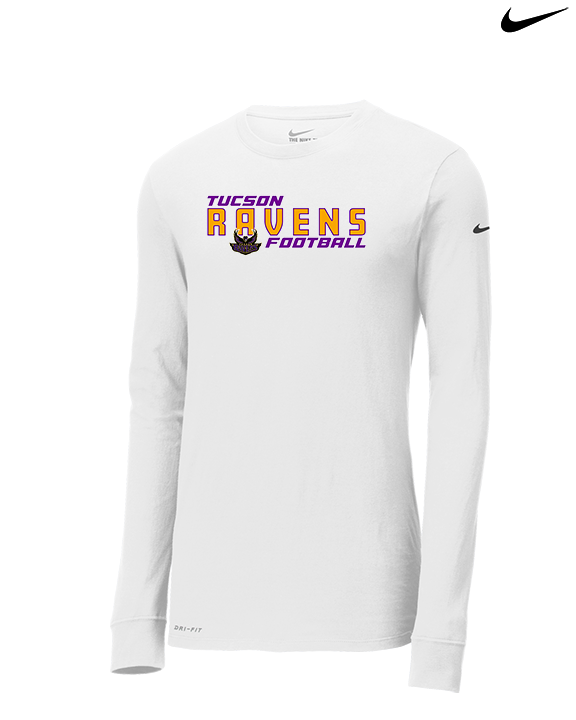 Tucson Ravens Football Bold - Mens Nike Longsleeve